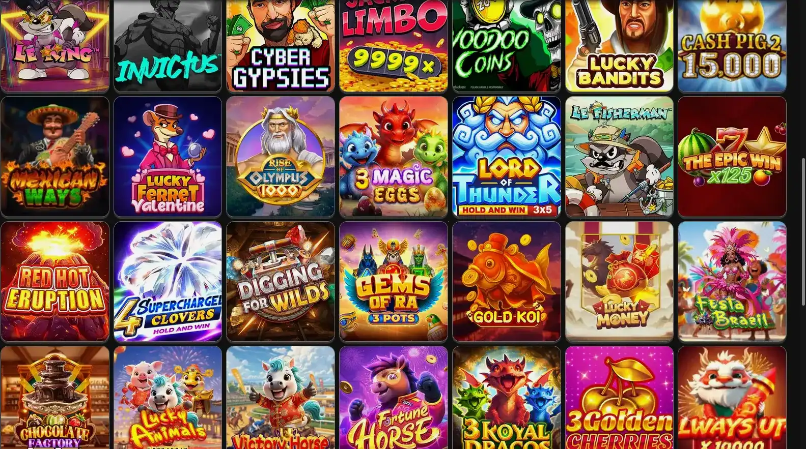 Форма регистрации Matreshka casino